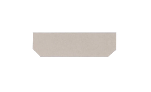 Rectangular plastic planter on a white background