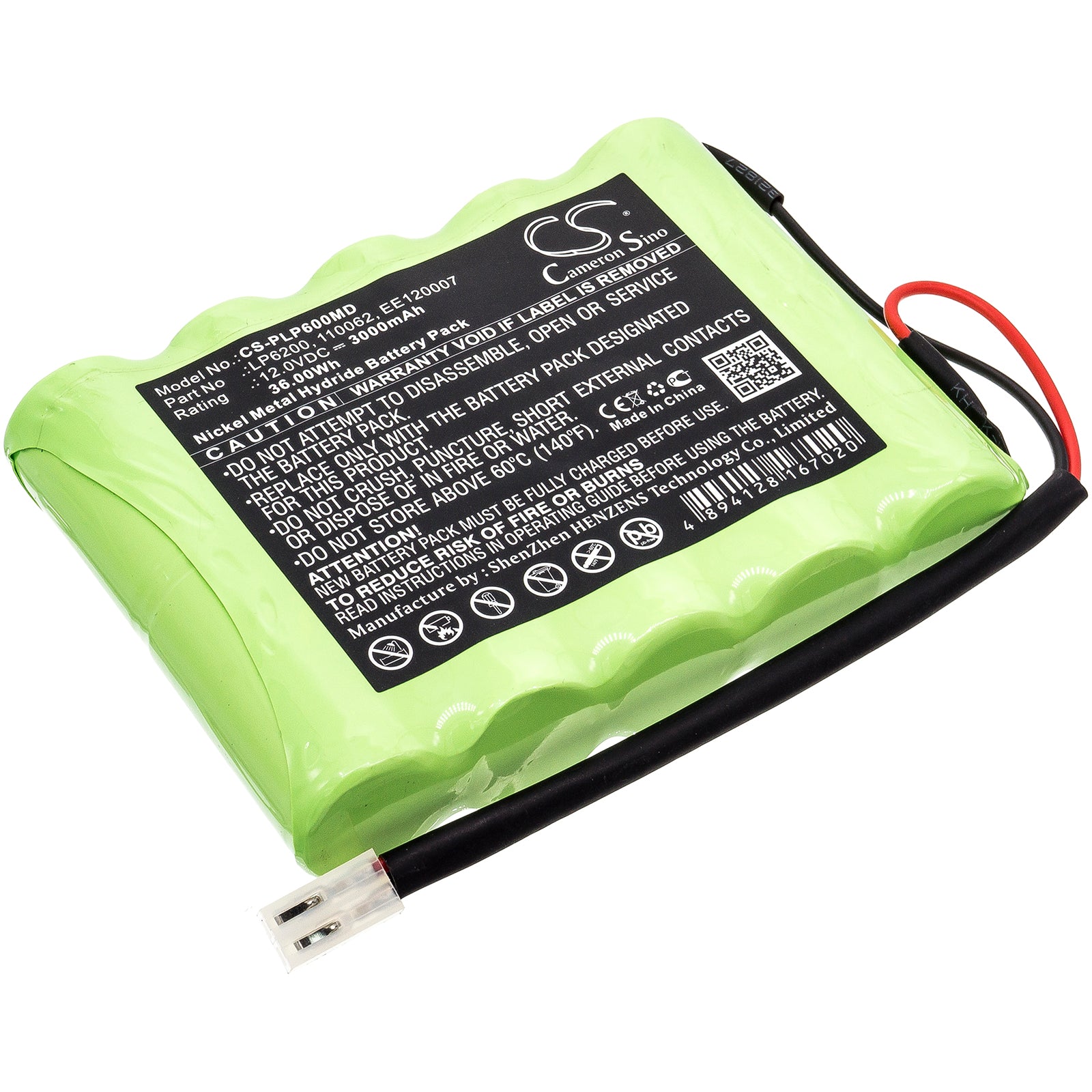 Physio-Control Lifepak 6 6S 7 Defibrillator Battery | CS-PLP600MD