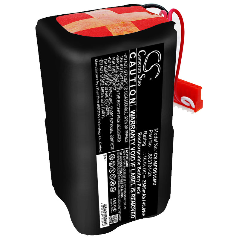 Physio-Control Lifepak 9 9A 9B 9P Defibrillator Battery | CS-MPD910MD