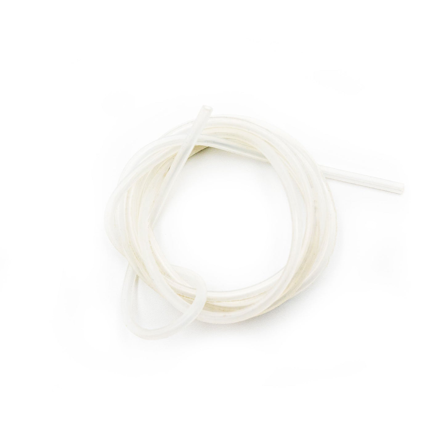 A coiled white gasket made of rubber, designed for use with Hillrom equipment.