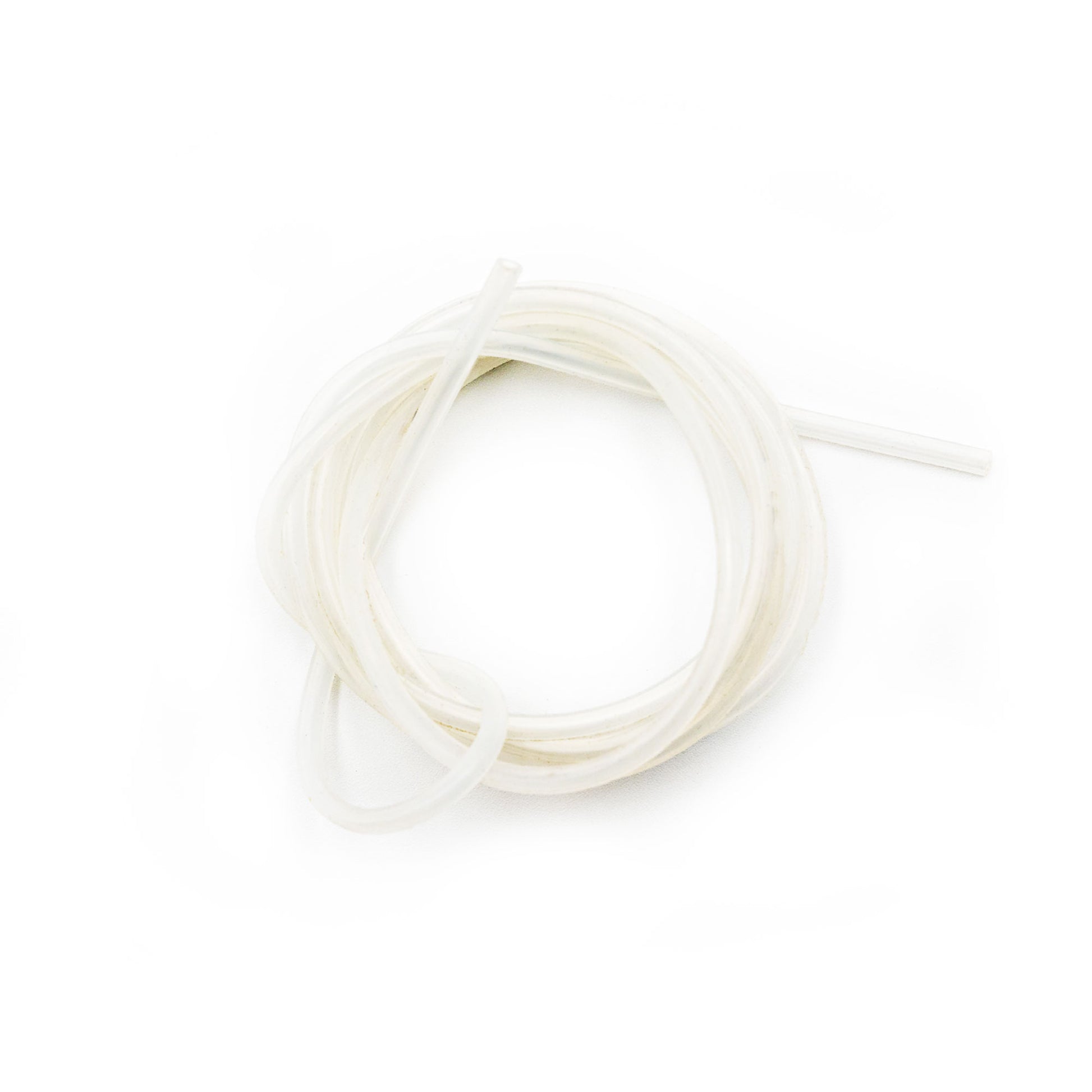 A coiled white gasket made of rubber, designed for use with Hillrom equipment.