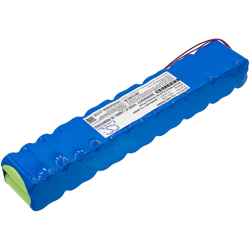 Smiths WZL-506 Battery 12.0V 6000mAh CS-SWL506MD