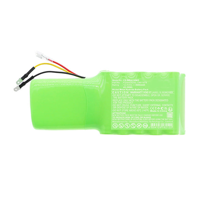 Replacement Battery for B BRAUN OUTLOOK 100ES 200ES 300ES 400ES