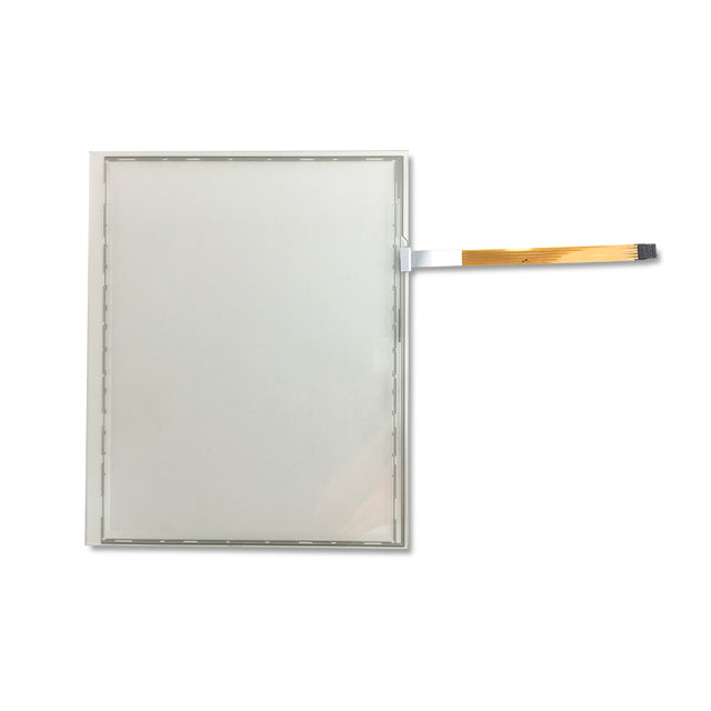A transparent touch screen replacement with a 5 wire connector for Philips MP60, MP70 laptops.