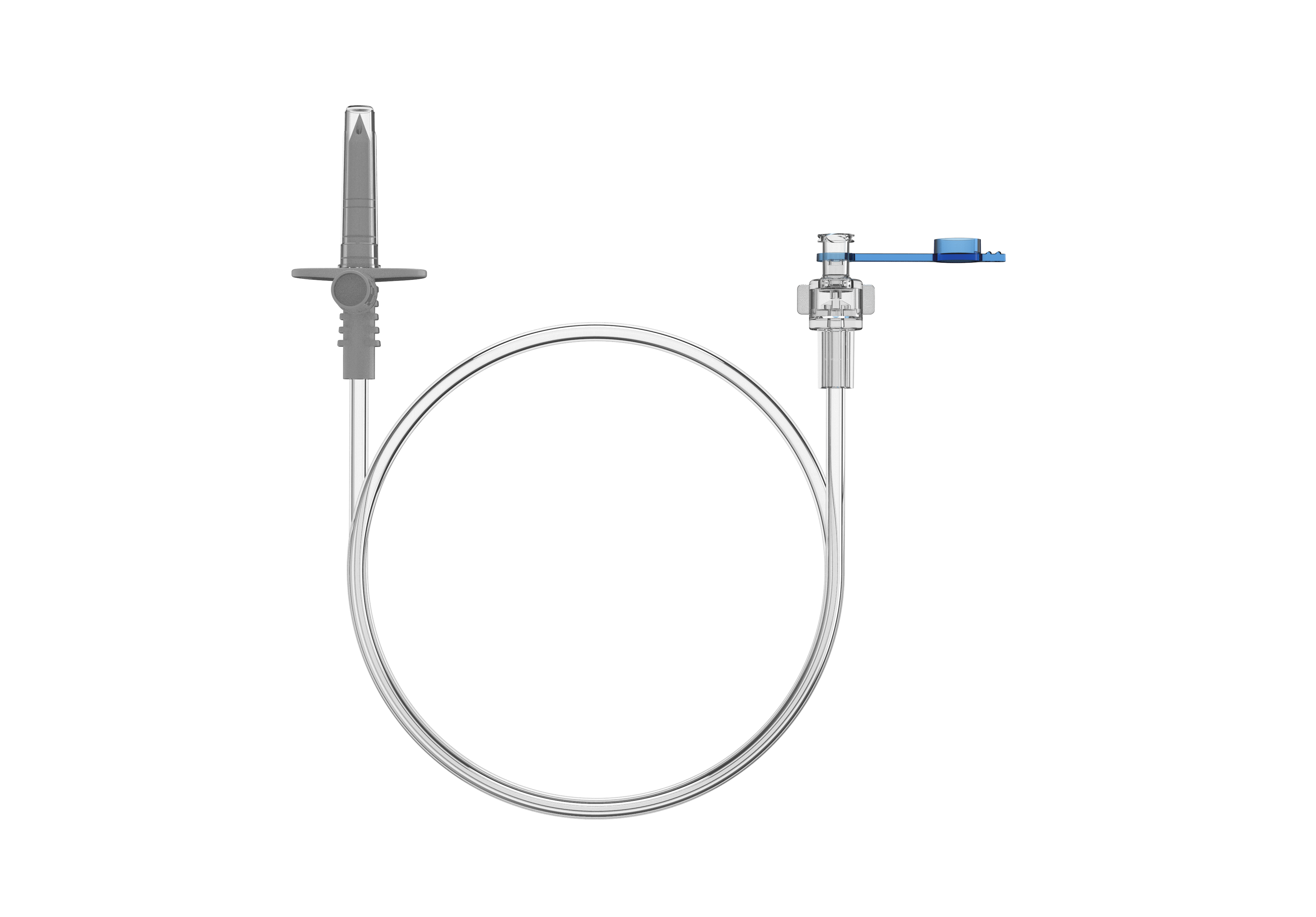 Transfer Set with Spike & ANT Check Valve 50cm | 631050 – MedGrocery