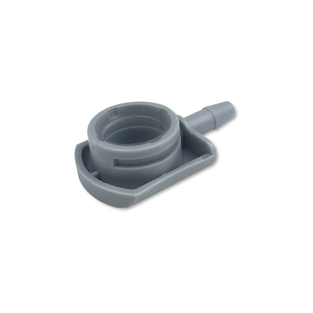 A single greyWelch Allyn blood pressure connector designed for cuffs, shown against a plain background.