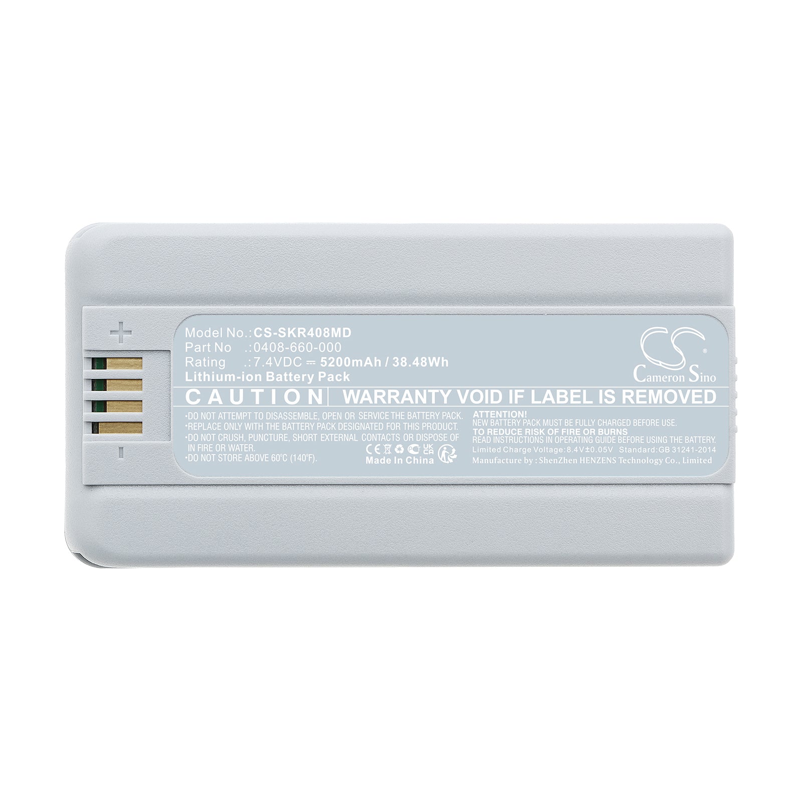 ryker Flyte Surgical Helmet System Battery | CS-SKR408MD