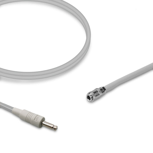 A gray replacement air hose for Philips NIBP machine, featuring a single tube with connectors at both ends.