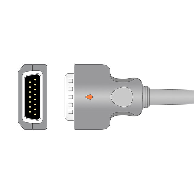 Câble ECG monobloc Nihon Kohden 45502-NK