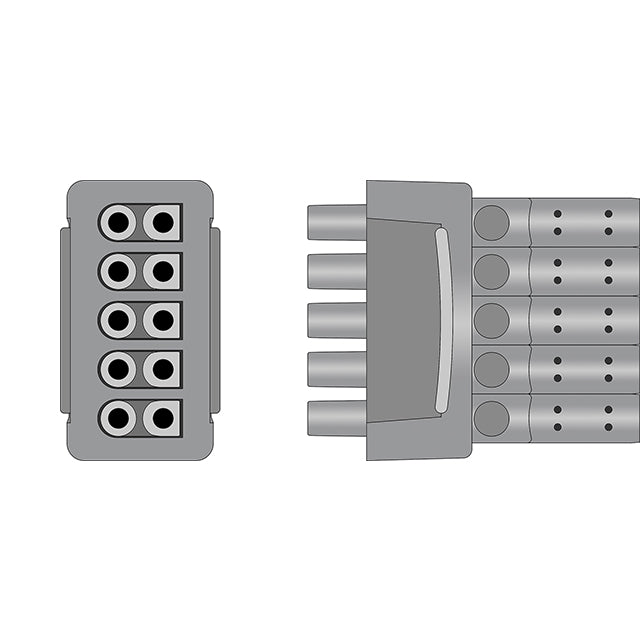 GE Healthcare ECG Leadwire 2016032-001