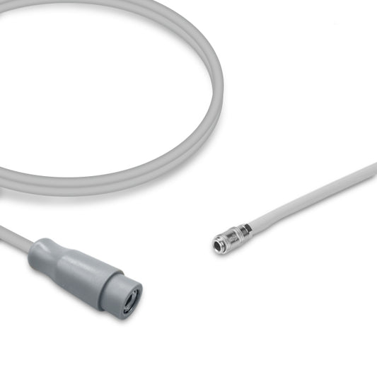 A gray Draeger NIBP Air Hose with a single tube and connector, designed for use in medical equipment.